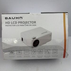 Bauhn HD LCD Projector New Open Box Unused Home Theater HDMI USB 1080p